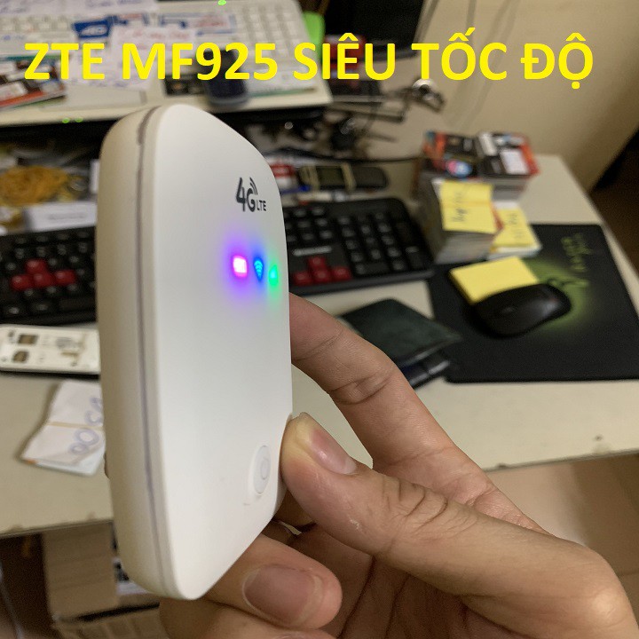 Bộ Phát Wifi LTE MF925 - Phát Sóng Wifi Di Động Từ Sim 3G 4G - Hàng Nhật Bản Nhập Khẩu Nguyên TEM