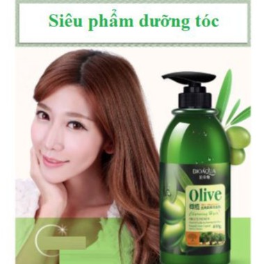 Dầu gội Bioaqua Olive 400ml - Siêu phẩm dưỡng tóc