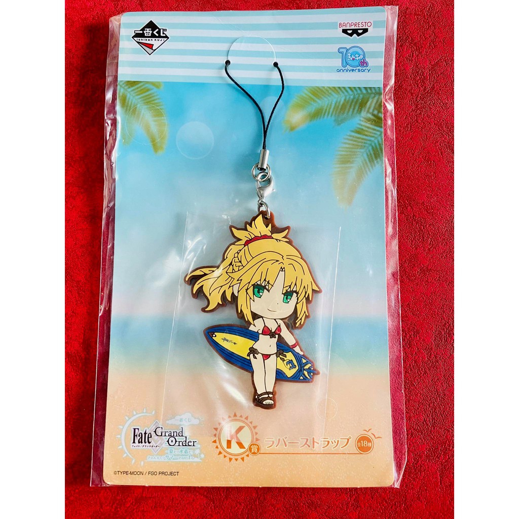 Móc khóa Fate Grand Order chính hãng Nhật - Mordred - Rider