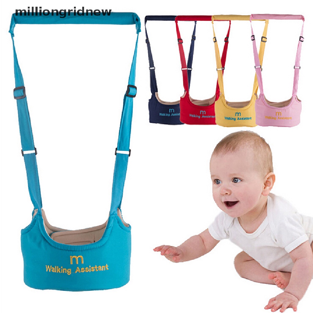 [milliongridnew] 1Pc baby walker harness assistant toddler leash for kid learning walking safety thumbnail