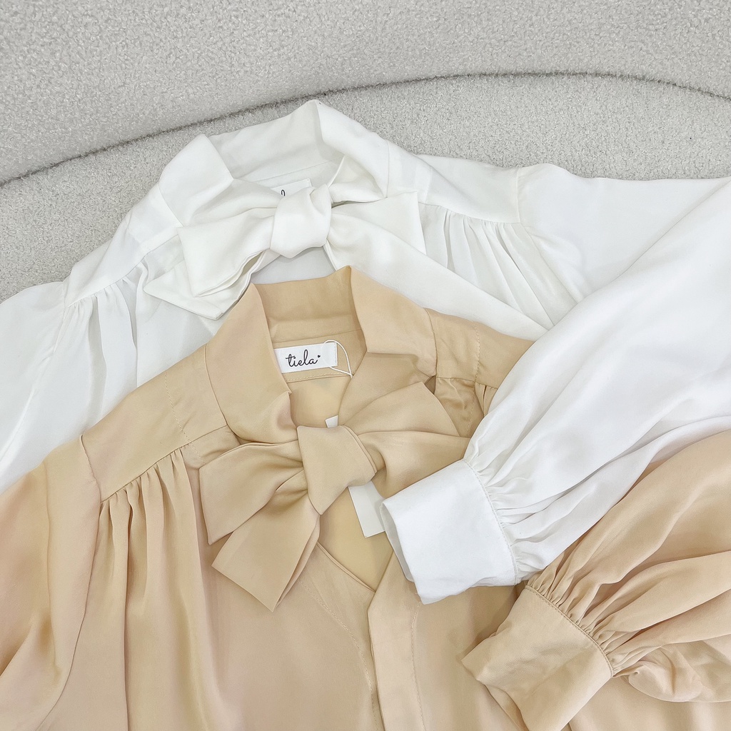 TIELA Áo sơ mi lụa - Hani Shirt