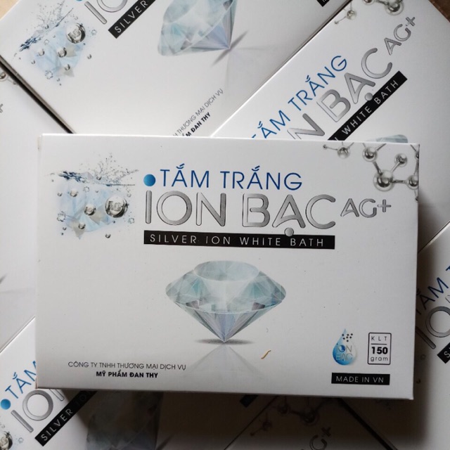 Combo sỉ 10 set tắm trắng ion bạc