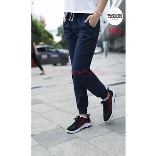Quần Jogger Kaki Nữ Co Giãn 4D Hàng Xuất Khẩu (Màu Xanh Navy)