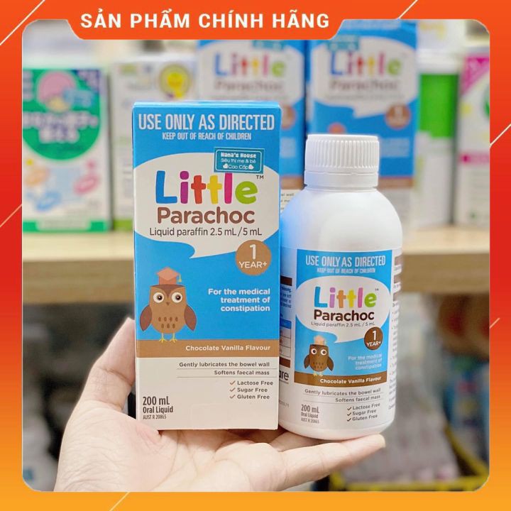 Siro táo bón Little Parachoc Úc cho bé 🔥𝐍𝐄𝐖🔥 giá tốt mẫu mới shopnguyenanh88