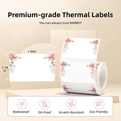 Nhãn Dán Giấy Ghi Chú Phân Loại Thực Phẩm B21 / B3S / D11 / D101 R3