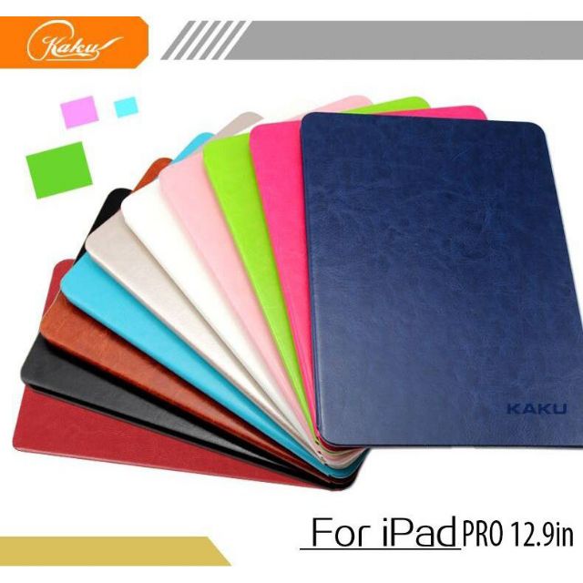 Bao da iPad PRO 12.9 inch (2016-2017) hiệu Kaku dạng Stand Case - (Nhiều màu)