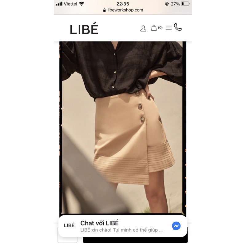 Chân váy Libe size S
