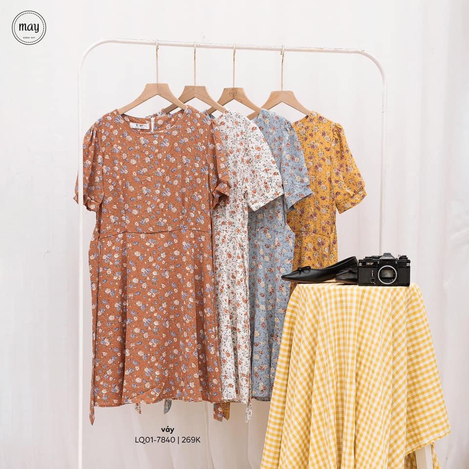 Váy hoa nhí siêu xinh 💕Váy hoa vintage tiểu thư | BigBuy360 - bigbuy360.vn