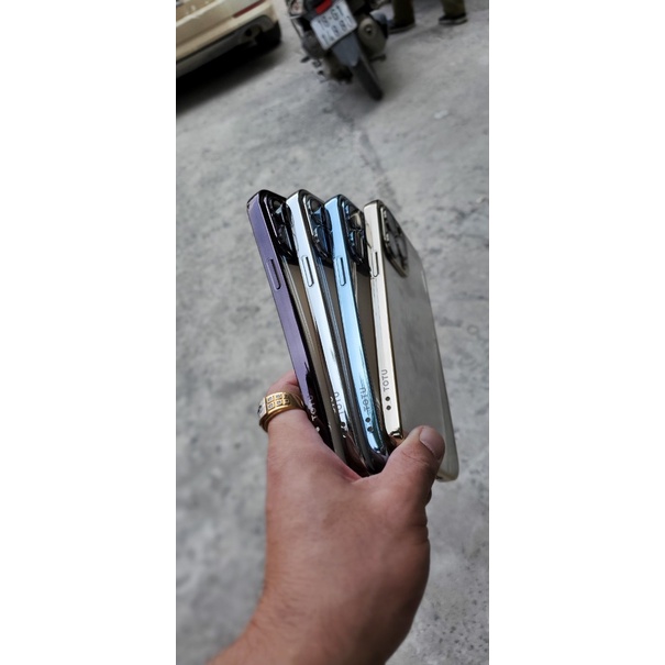 Ốp lưng Totu bảo vệ Cụm + Mắt camera iPhone 13 Mini, 13, 13 Pro, 13 Pro Max lưng trong viền màu màu chính hãng
