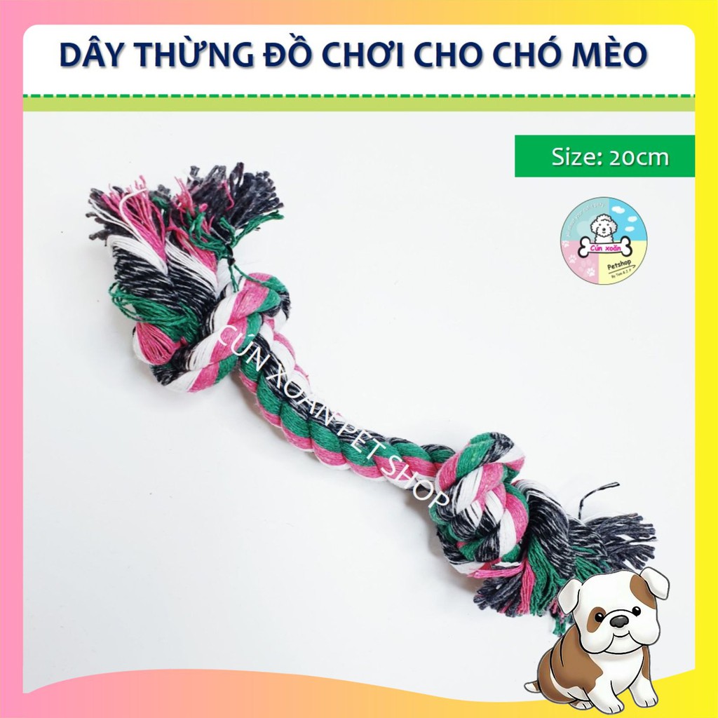 Đồ chơi cho chó mèo - Dây thừng