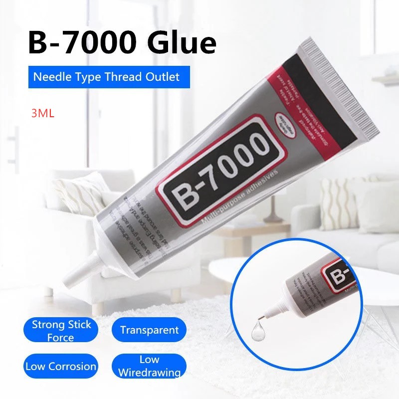 Keo dán B-7000 B7000 3ml dùng cho sửa chữa màn hình cảm ứng lcd đa năng/ làm thủ công resin epoxy