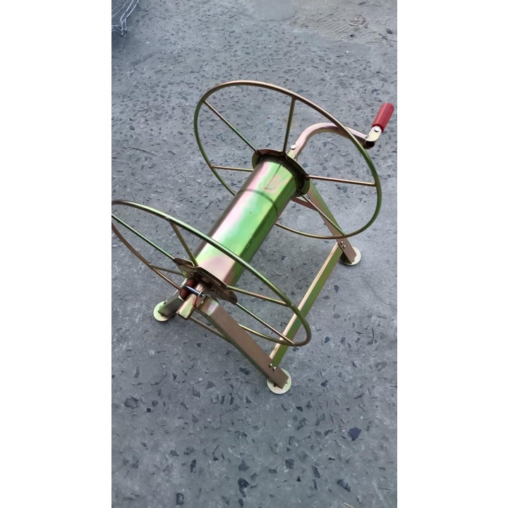 Bộ Rulo quấn dây rửa xe dây phun áp lực cả bộ như hình quấn 200m