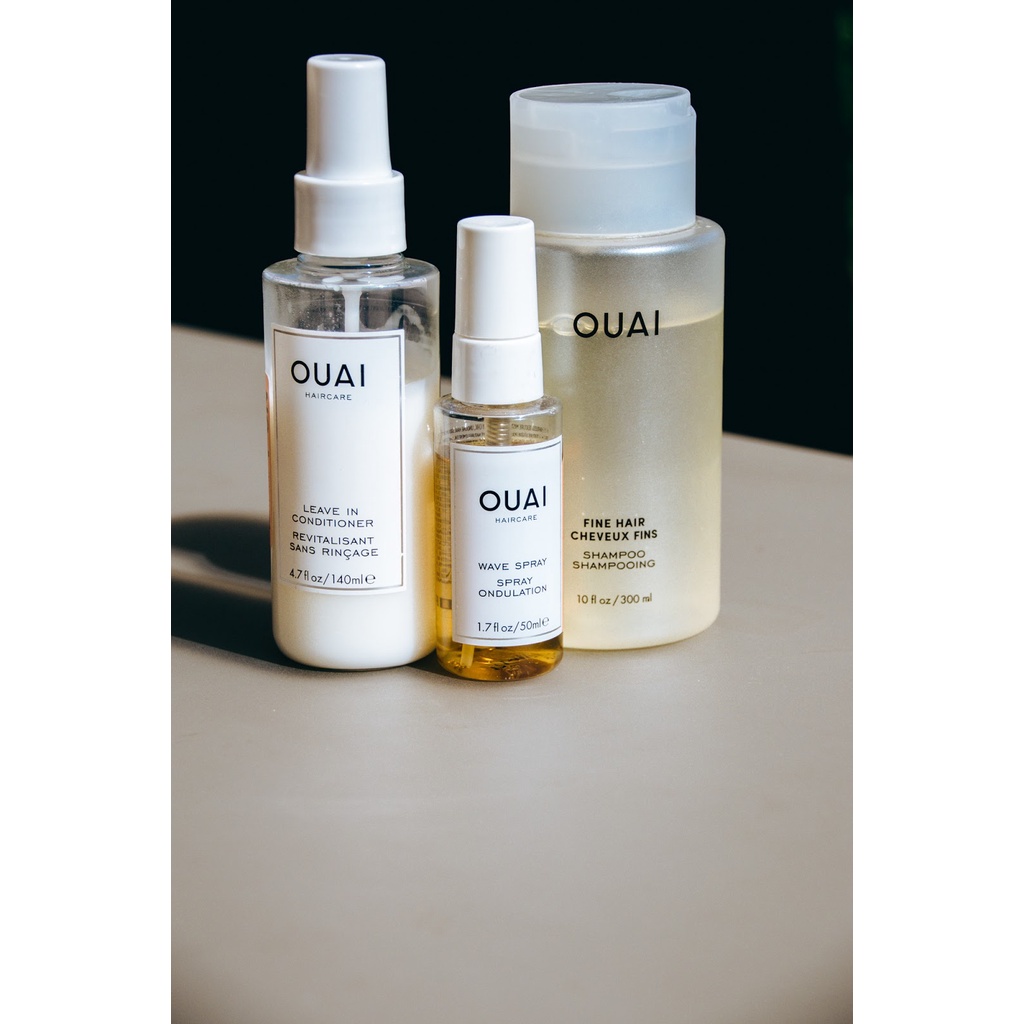 Sample 2x10ML - Set gội xả OUAI fine hair cheveux fins