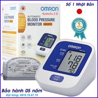 Máy đo huyết áp bắp tay tự động omron hem-8712