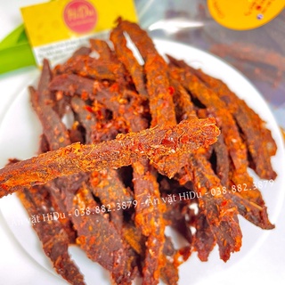 500gr Khô bò que hồng ngự hàng loại ngon Ăn văt HiDu vừa ngon vừa rẻ