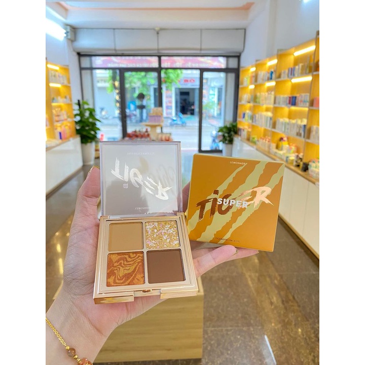 BẢNG PHẤN MẮT 4 Ô LEMONADE SUPERTIGER EYESHADOW MINI PALETTE 8.8G CHÍNH HÃNG - 12443