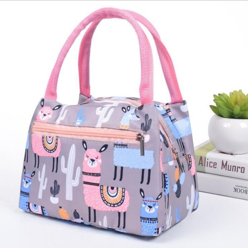 Tm Tm✆✴ Túi đựng hộp cơm trưa lót giấy nhôm giữ nhiệt tiện dụng | BigBuy360 - bigbuy360.vn