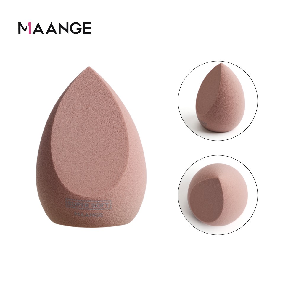 Mút trang điểm MAANGE mềm/ ướt và khô chất lượng cao 30g
