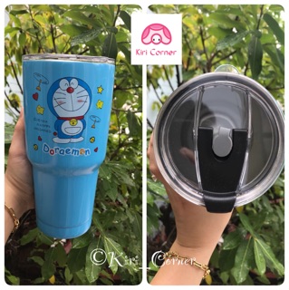 ✈️Ly giữ nhiệt YETI mèo máy Doraemon✈️