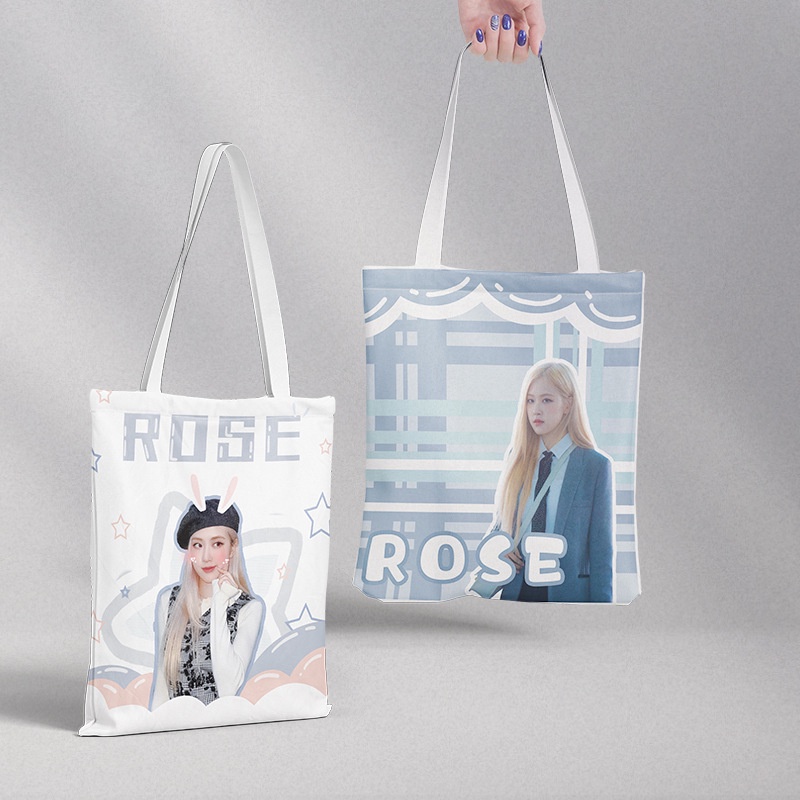 Túi tote BlackPink túi canvas đeo vai in xinh xắn