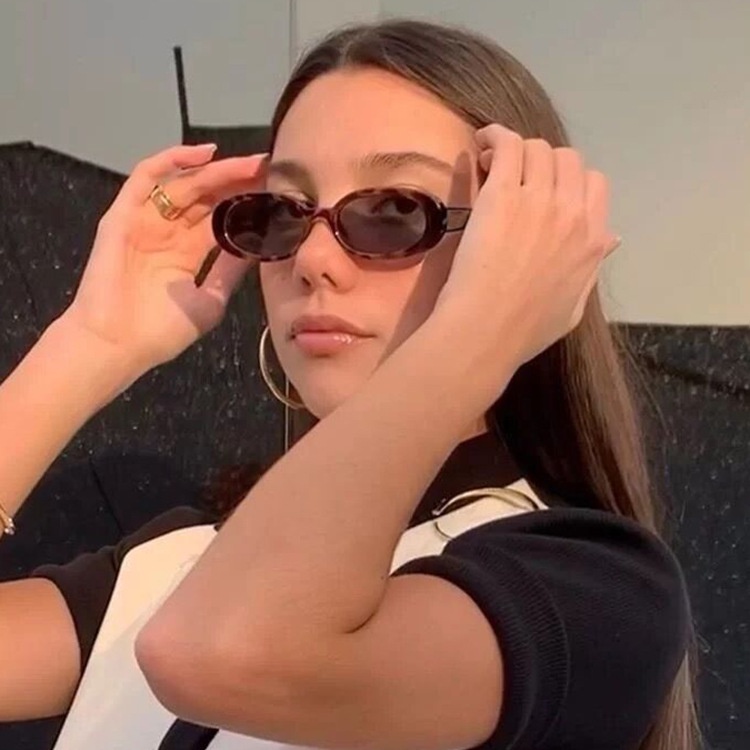 Kính Mát Mắt Mèo Phong Cách Retro Hàn Quốc