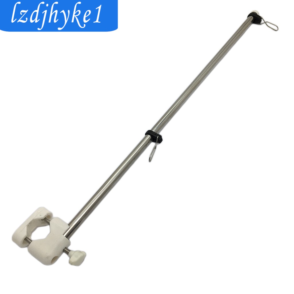 Chân Cắm Cờ An Toàn 304 Ss 21 "Kèm Kẹp Cho Tàu Thuyền 7 / 8" - 1 "