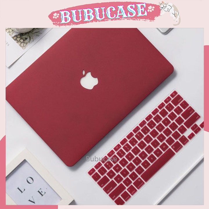 Ốp Macbook - Case Macbook Nhựa Dẻo Màu Pastel - Combo 2in1 Tặng Kèm Phủ Phím Cùng Màu - Full Dòng Máy - Link 1