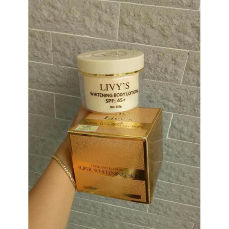 Kem body Livy's super whitening skin