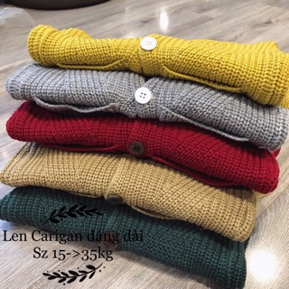Áo len thừng size 14-35kg