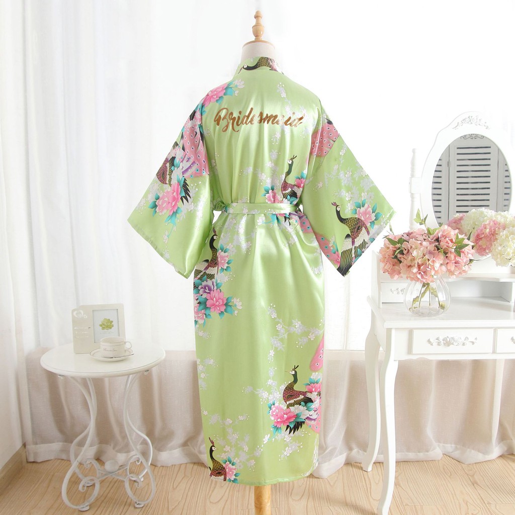 Áo ChoàNg Ngủ KiểU DáNg Chú Công Cho Nữ