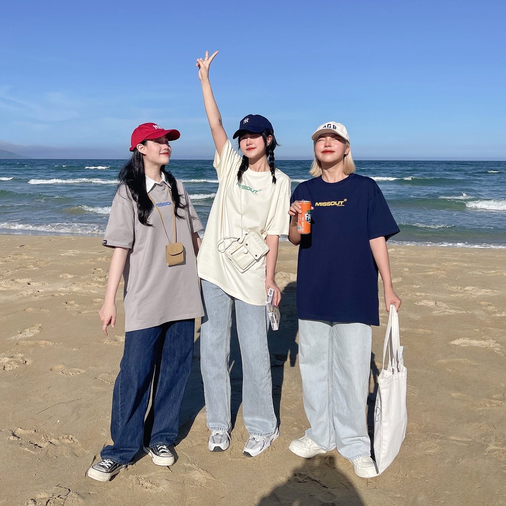 Áo thun local brand Missout basic ss5 , áo phông nam nữ form rộng , tee oversize unisex đủ màu full tag - gin store