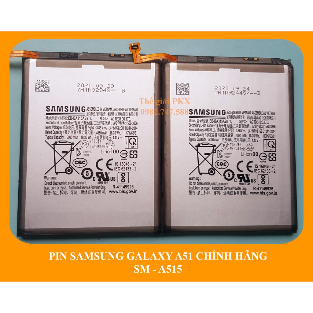 Pin Galaxy A31 chính hãng A315