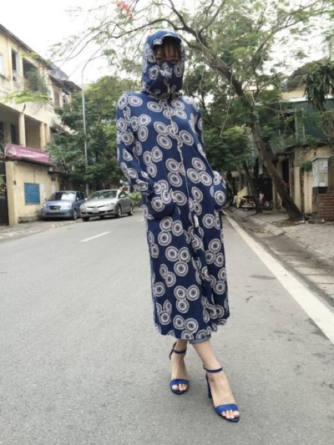 Áo chống nắng 2 Lớp choàng lanh cao cấp FIKI Huyền Dung | BigBuy360 - bigbuy360.vn