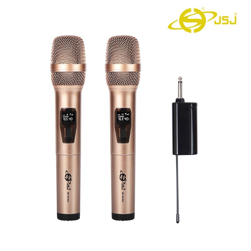 Micro không dây Cao cấp JSJ WV-221KA - Micro cặp