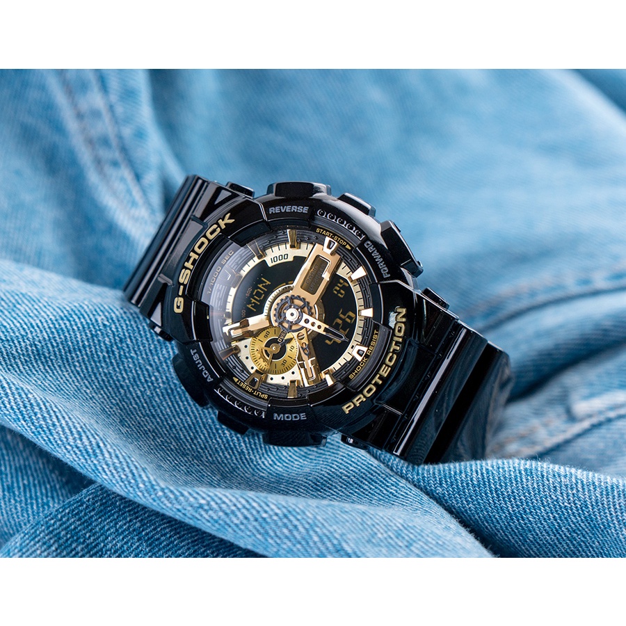 Đồng Hồ Thể Thao Nam Nữ CASIO G-Shock GA-110GB  Chống va đập, ảnh thật, full box , Autolight , chống nước chống shock | BigBuy360 - bigbuy360.vn