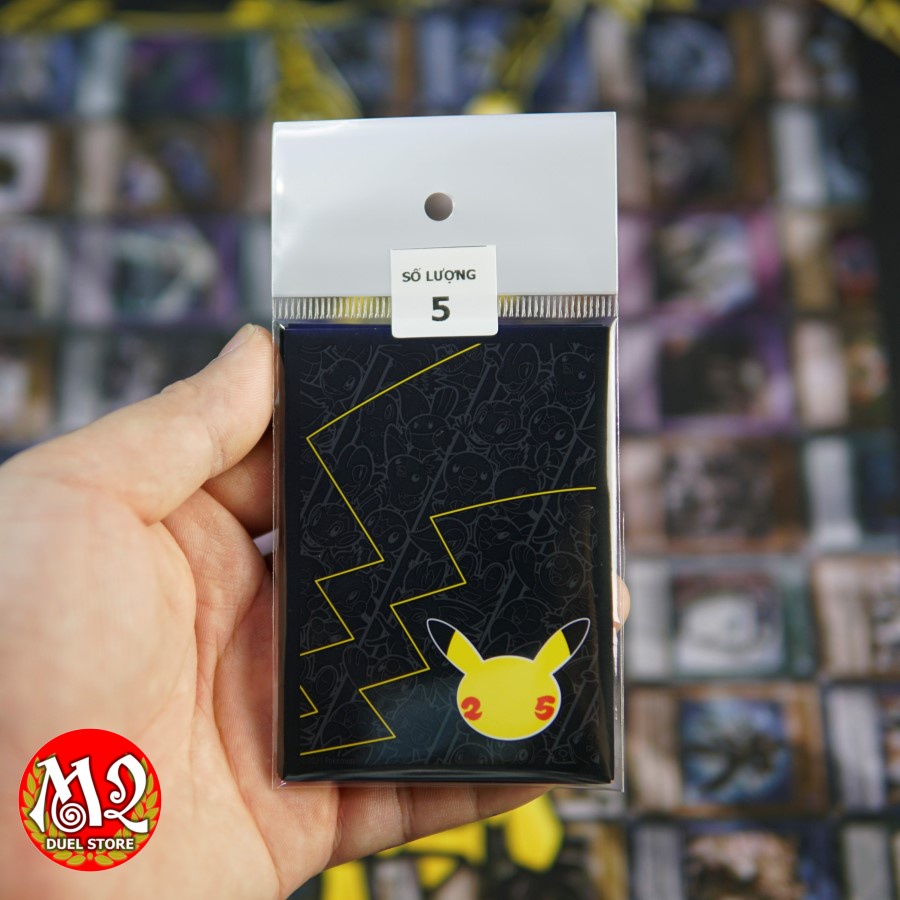 Gói bọc bài lẻ 05 CÁI Standard size Pokemon Celebrations - Lấy từ hộp Celebrations Elite Trainer Box - Nhập khẩu USA