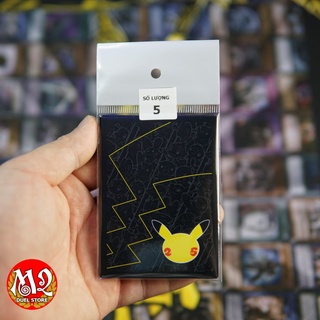  Gói bọc bài lẻ 05 CÁI Standard size Pokemon Celebrations cho Pokemon TCG One Piece - Nhập khẩu USA 