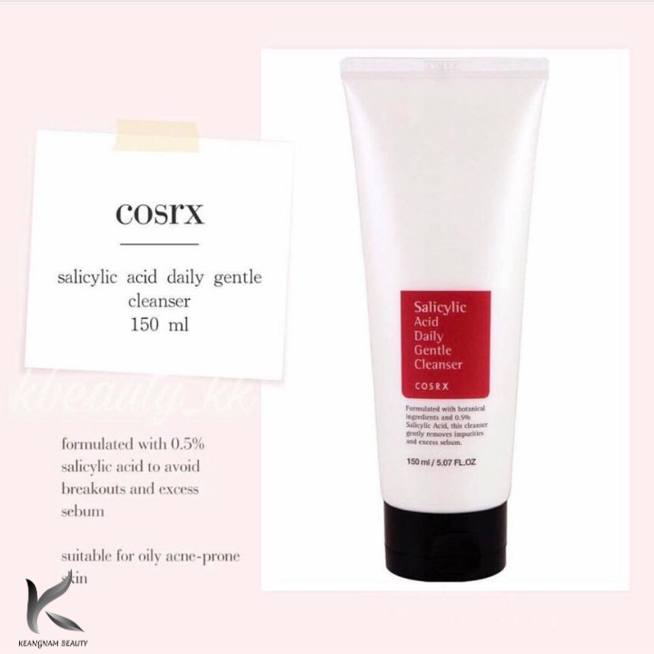 SỮA RỬA MẶT dịu nhẹ Cosrx Low Ph Good Morning Gel Cleanser 150ML