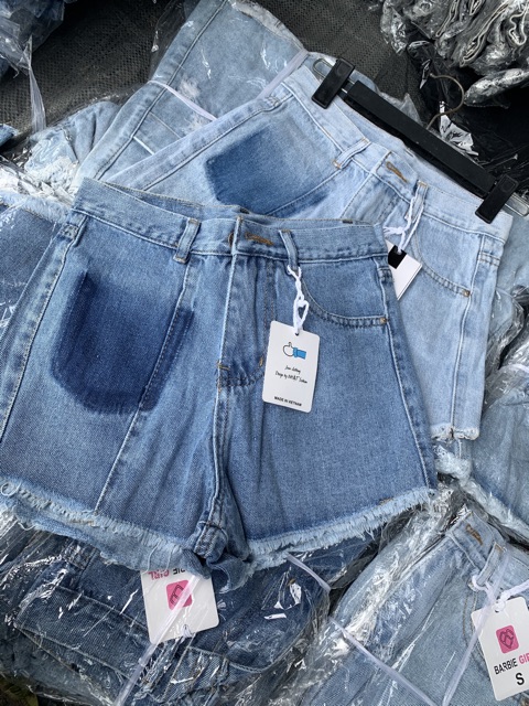 [Mã FAMAYWA giảm 10K đơn 50K] quần Shorts bò khuyết túi trước [ bán sỉ ] | BigBuy360 - bigbuy360.vn
