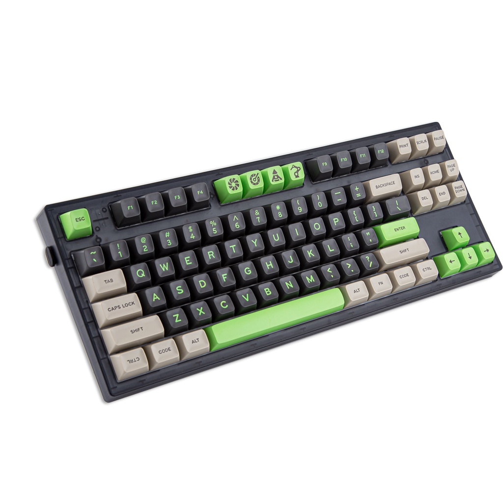 Aifei SA Profile Double Shot ABS Keycaps 172 Bộ phím Cơ bố trí ANSI & ISO cho Cherry MX Switch