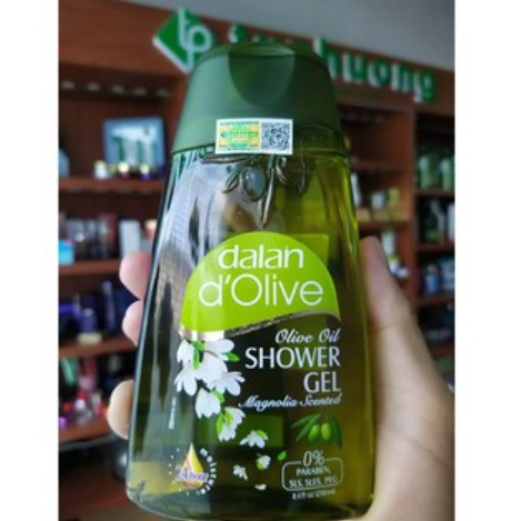 Sữa Tắm Hoa Anh Đào DALAN D'OLIVE 250ml Chính Hãng