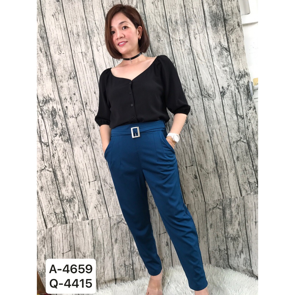 SALE Quần BIG SIZE tây Baggy V uô ng - quần tây công sở 4415