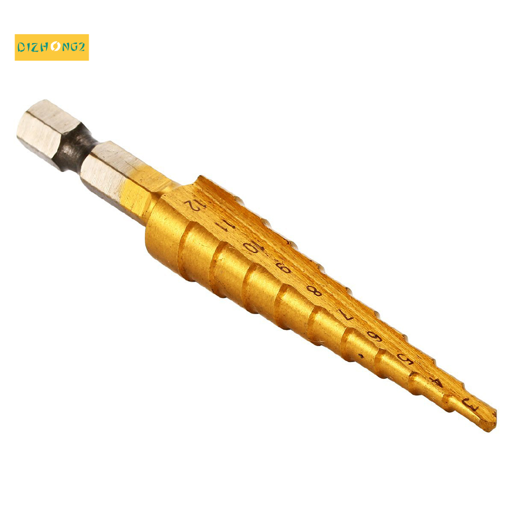 Mũi Khoan Lỗ Bằng Titan 3-12mm Bi106