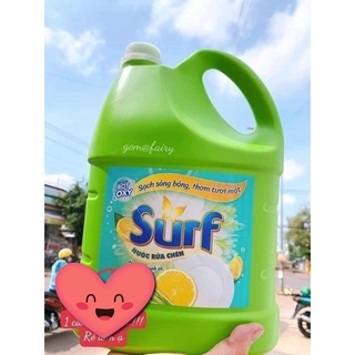 Nước rửa chén surf hương chanh sả can 4kg