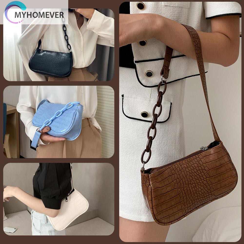 Túi Xách Đeo Vai Da Pu Phong Cách Cổ Điển Cho Nữ