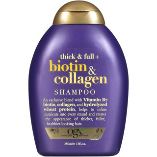 Dầu gội Thick & Full Biotin & Collagen Shampoo 385ml