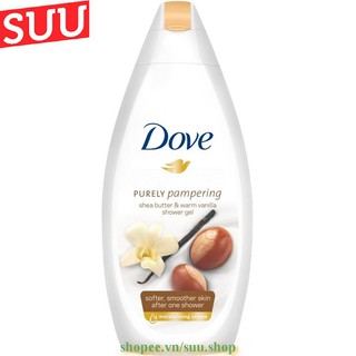 Sữa Tắm Dove Đức 500Ml Purely Pampering, suu.shop Cam Kết 100% Chính Hãng.