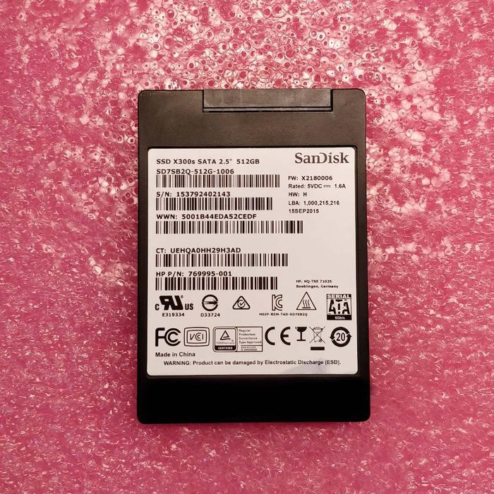 Ổ cứng SSD 512G 2.5" siêu bền và ổn định