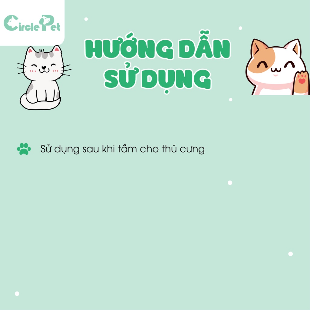 Lược Gỡ Lông Rối Chó Mèo TOPDOG - FN-S823S-Z-14  Loại Bỏ Lông Rối Lông Rụng Cho Thú Cưng Size S/M/L - Circle Pet