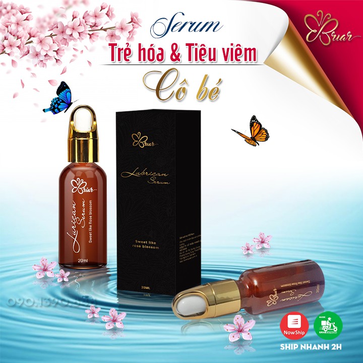 - SERUM BRIAR Làm Hồng Cô Bé, Ngăn Ngừa Các Vấn Đề Liên Quan Vùng Kín - Serum Vùng Kín Hót Nhất Năm